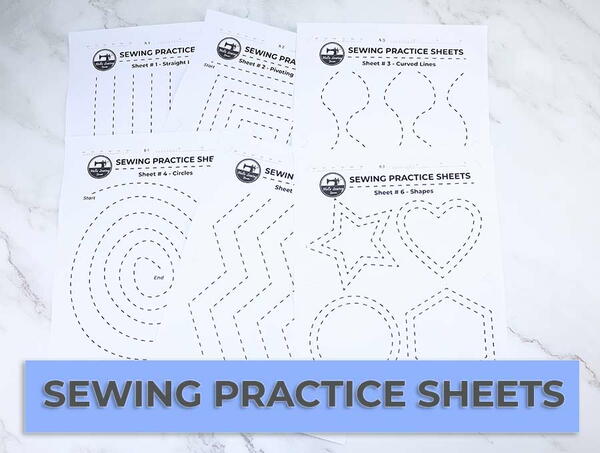 Sewing Practice Sheets Sewing Practice Sheets