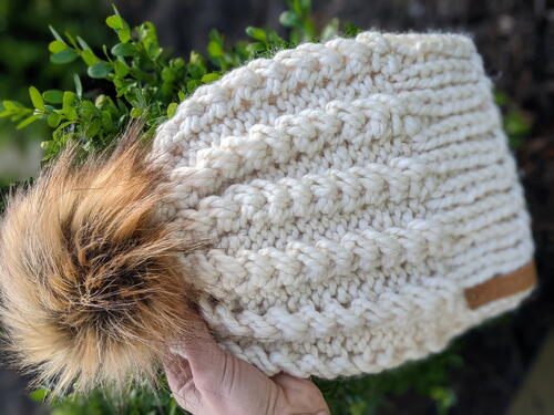 Spikelet Bulky Knit Hat Spikelet Bulky Knit Hat