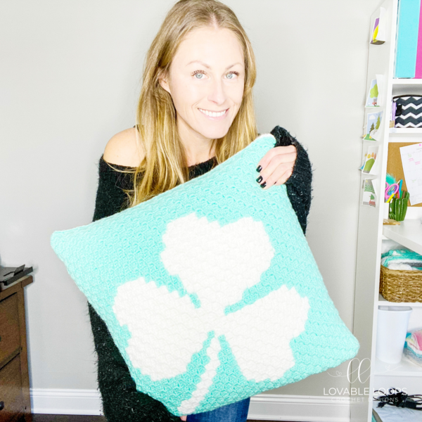 Shamrock Pillow Shamrock Pillow