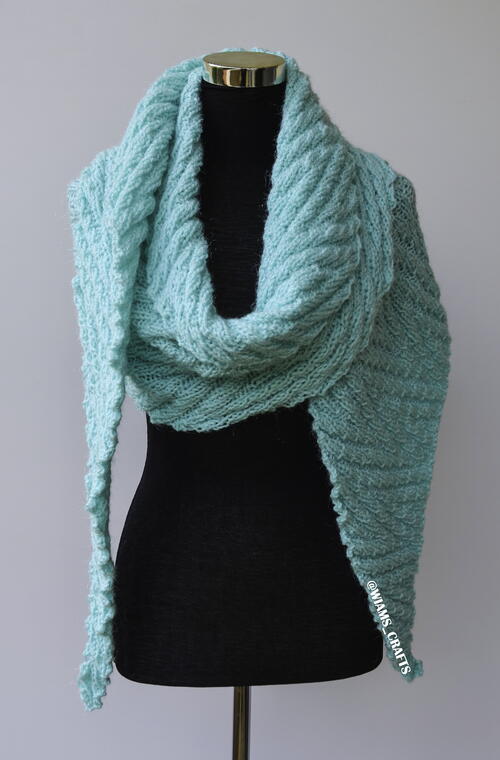 Slithering Shawl Slithering Shawl