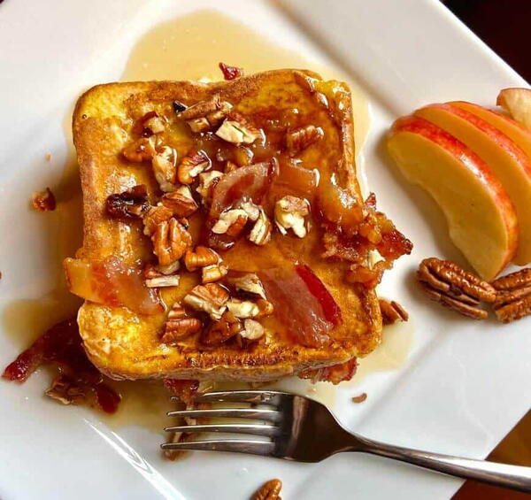 Bacon Apple Pecan Stuffed French Toast Bacon Apple Pecan Stuffed French Toast