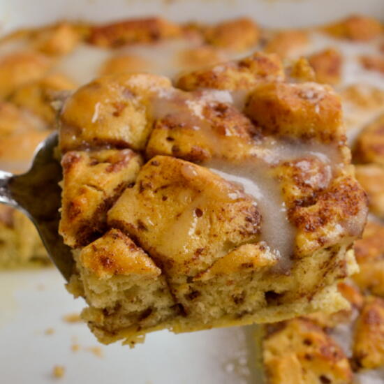 Cinnamon Roll Casserole Cinnamon Roll Casserole