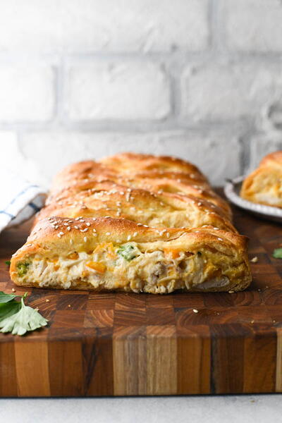 Chicken And Broccoli Crescent Braid Chicken And Broccoli Crescent Braid