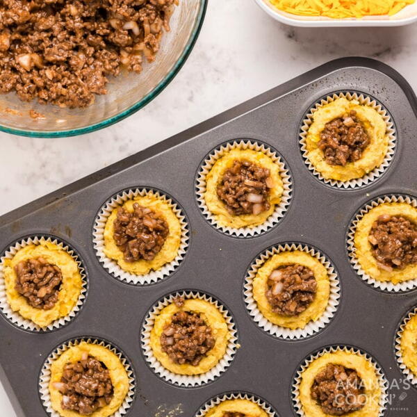 Sloppy Joe Cornbread Muffins Sloppy Joe Cornbread Muffins