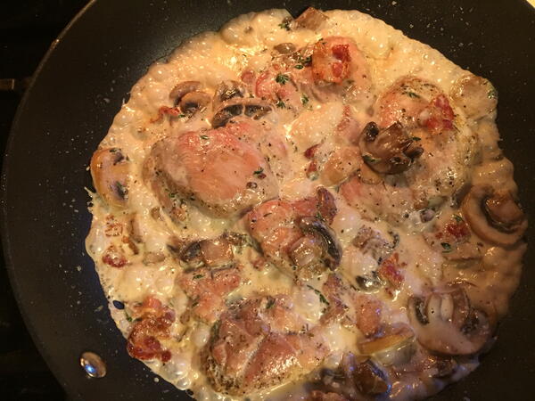 Creamy Bacon Mushroom Chicken Creamy Bacon Mushroom Chicken
