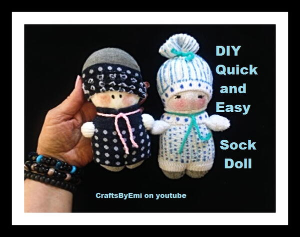 Diy Sock Doll Diy Sock Doll
