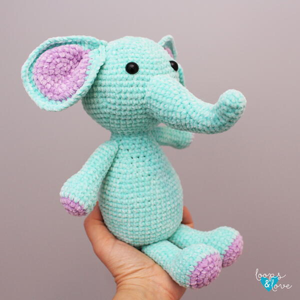 Elephant Amigurumi Elephant Amigurumi