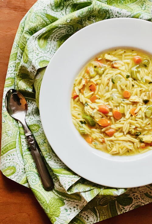 Homemade Orzo Soup Homemade Orzo Soup