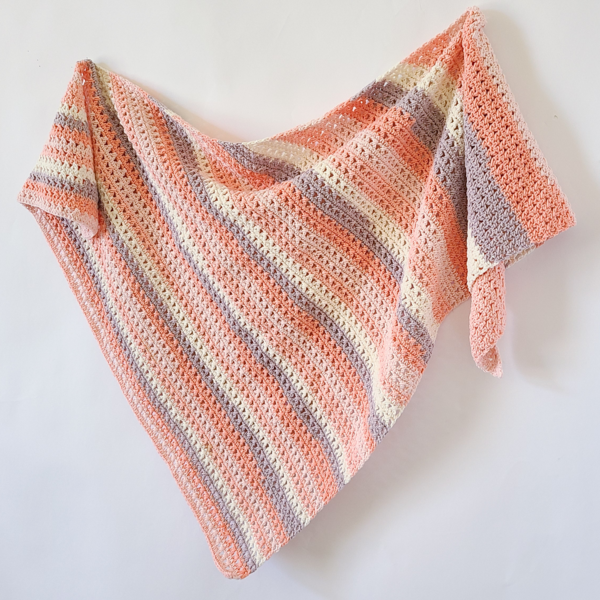 In Bloom Asymmetrical Triangle Shawl In Bloom Asymmetrical Triangle Shawl