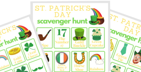 St Patricks Day Scavenger Hunt St. Patrick’s Day Scavenger Hunt
