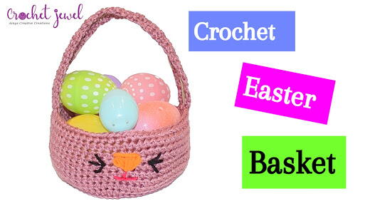 Crochet Easter Basket Crochet Easter Basket