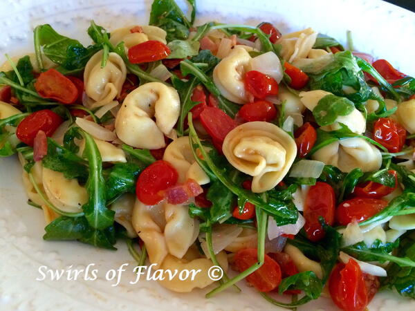 Tortellini With Tomatoes And Pancetta Tortellini With Tomatoes And Pancetta