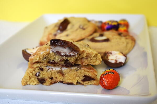 Crme Egg Cookies Crème Egg Cookies