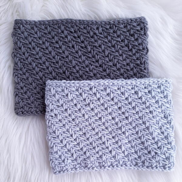 Little Arrows Chunky Crochet Cowl Little Arrows Chunky Crochet Cowl