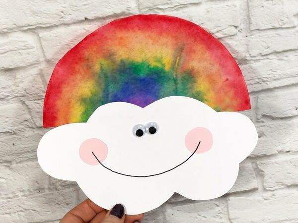 Watercolor Coffee Filter Rainbows Watercolor Coffee Filter Rainbows