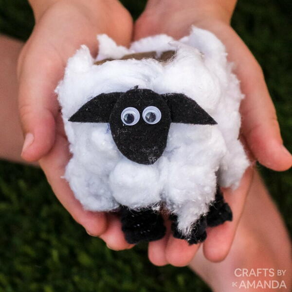 Cardboard Tube Lambs Cardboard Tube Lambs