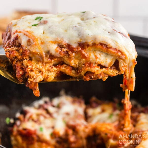 Slow Cooker Lasagna Slow Cooker Lasagna