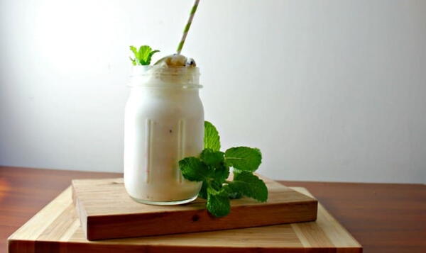Natural Mint Shamrock Shake Natural Mint Shamrock Shake