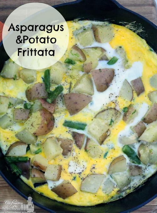 Asparagus And Potato Frittata Asparagus And Potato Frittata