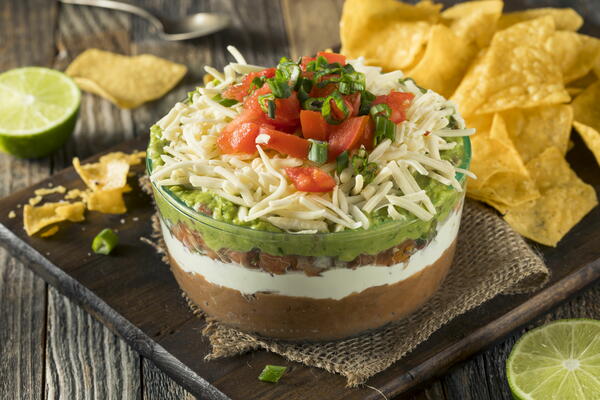 Easy Seven Layer Taco Dip Recipe Easy Seven Layer Taco Dip Recipe