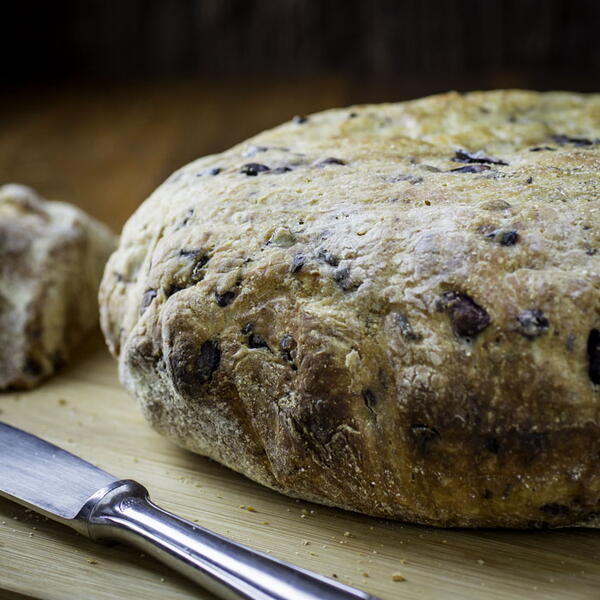 Slow Cooker Olive Parmesan Bread Slow Cooker Olive Parmesan Bread