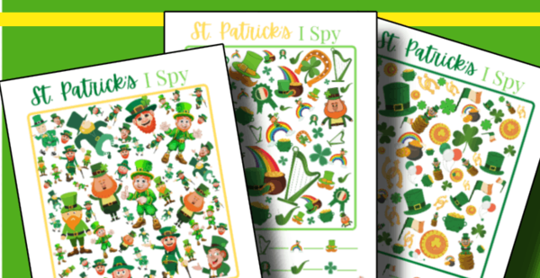 I Spy Game – St. Patrick’s Day