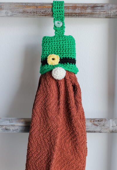 Leprechaun Gnome Towel Topper