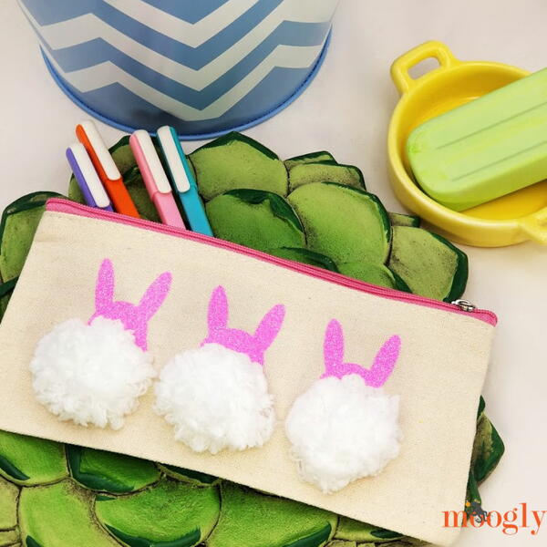 Bunny Pom Pouch Bunny Pom Pouch