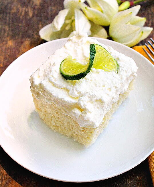 Key Lime Poke Cake Key Lime Poke Cake
