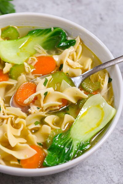 Slow Cooker Chicken Noodle Soup Slow Cooker Chicken Noodle Soup
