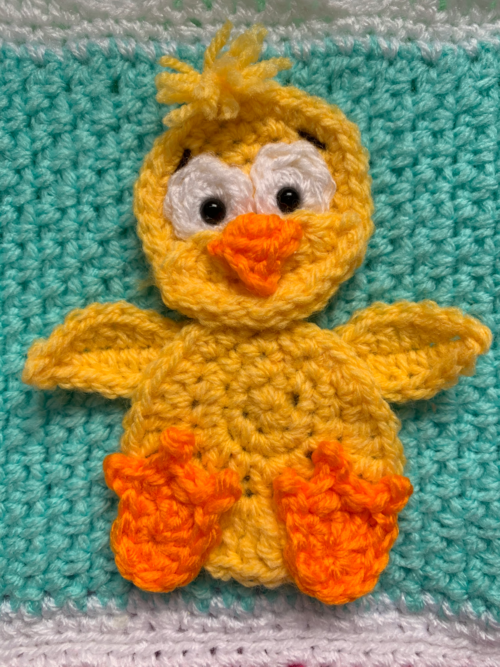 Easter Chick Applique Easter Chick Applique