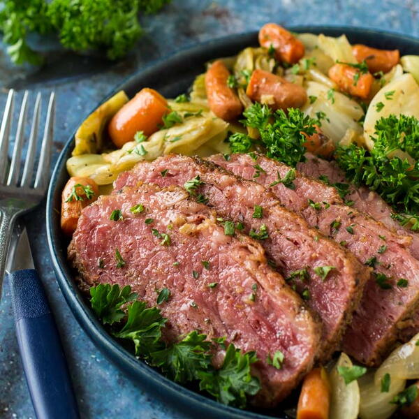 Irish Braised Corned Beef Irish Braised Corned Beef