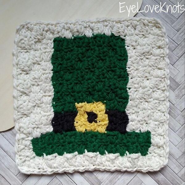 C2c Leprechaun Hat Washcloth C2c Leprechaun Hat Washcloth