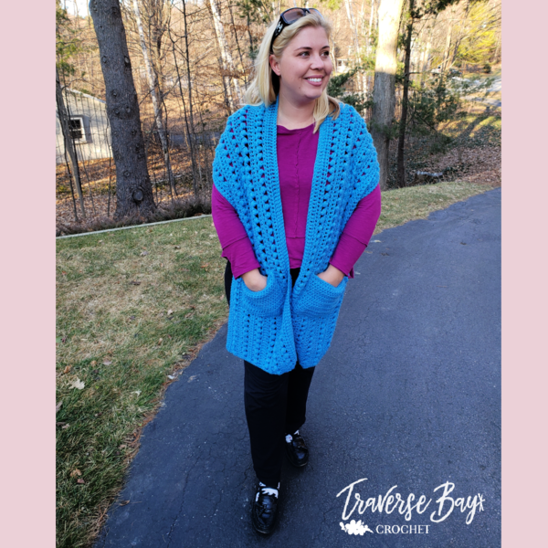 Beaded Pocket Scarf Beaded Pocket Scarf