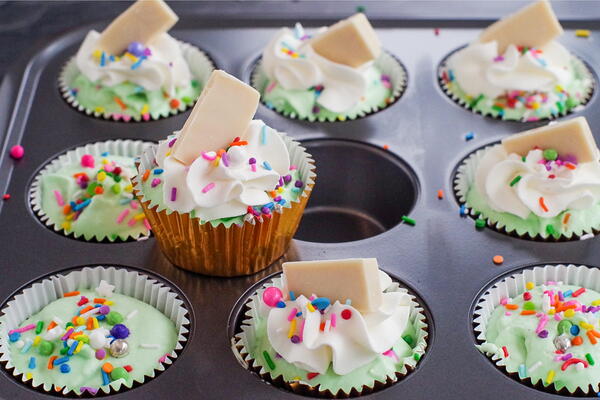 No Churn Ice Cream Cupcakes No Churn Ice Cream Cupcakes