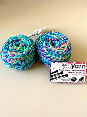 Darn Good Yarn Twist Silk Yarn Giveaway