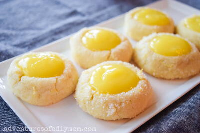Lemon Curd Cookies