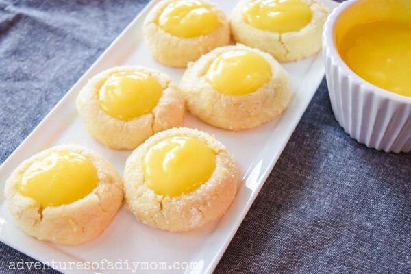 Lemon Curd Cookies Lemon Curd Cookies
