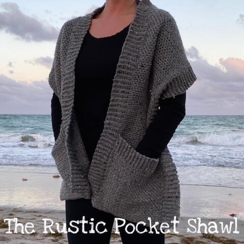 Rustic Pocket Shawl Rustic Pocket Shawl