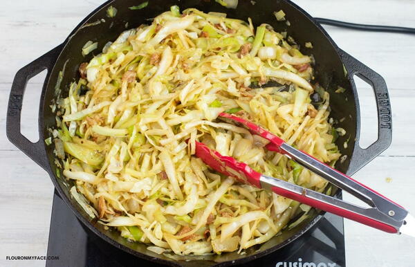 Fried Cabbage And Bacon Fried Cabbage And Bacon