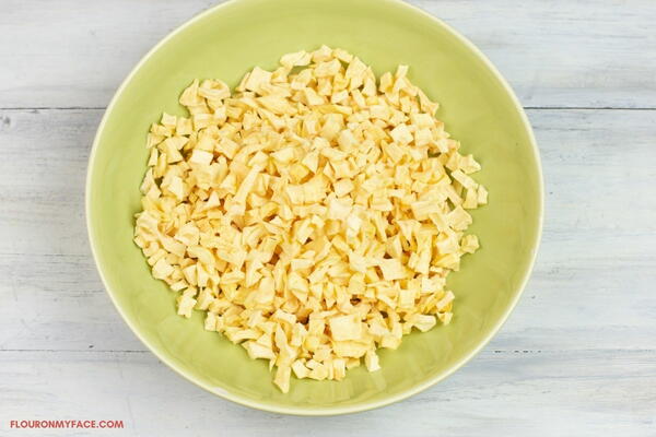 How To Dehydrate Diced Apples How To Dehydrate Diced Apples