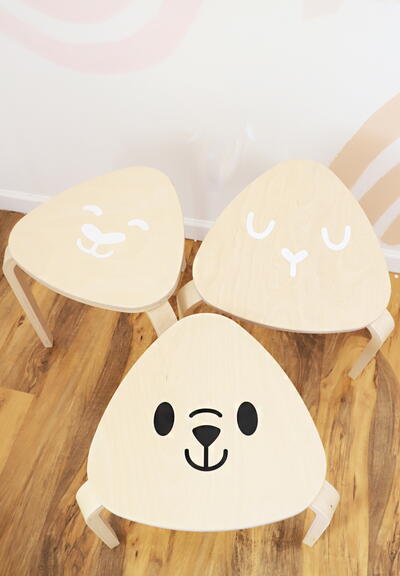 Diy Cute Wooden Stools Diy Cute Wooden Stools