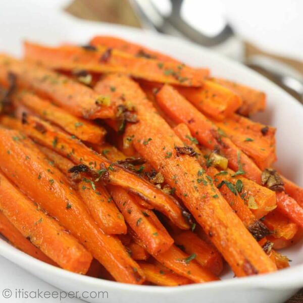 Garlic Roasted Carrots Garlic Roasted Carrots