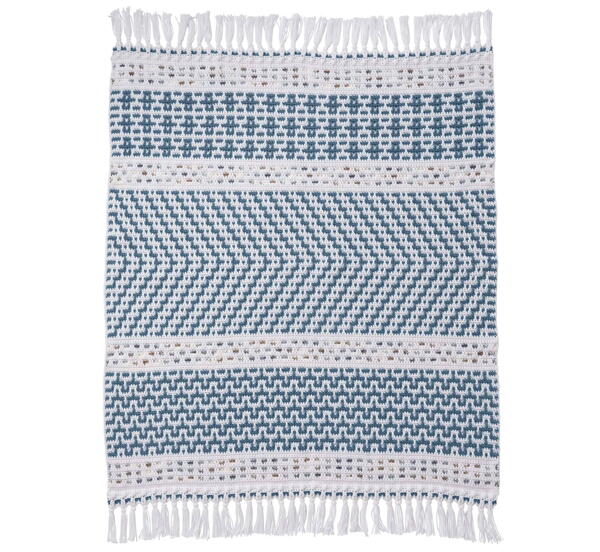 Woven Mosaic Crochet Blanket Pattern