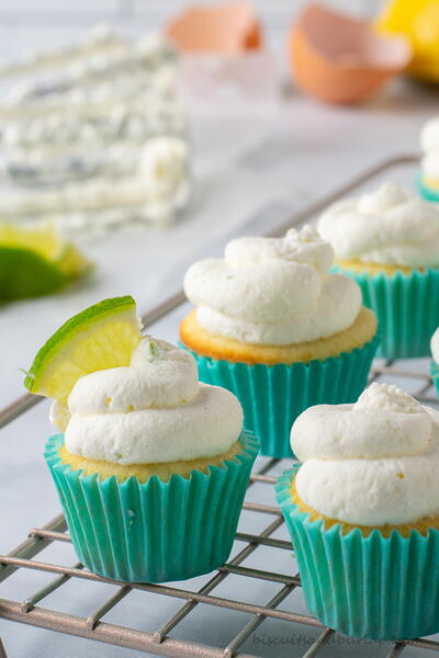 Key Lime Mini Cupcakes - Small Batch Key Lime Mini Cupcakes - Small Batch