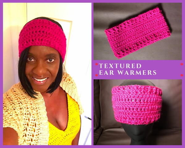 Textured Ear Warmer Textured Ear Warmer