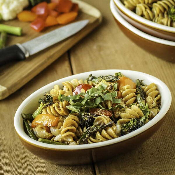 Roasted Veggie Pasta Roasted Veggie Pasta