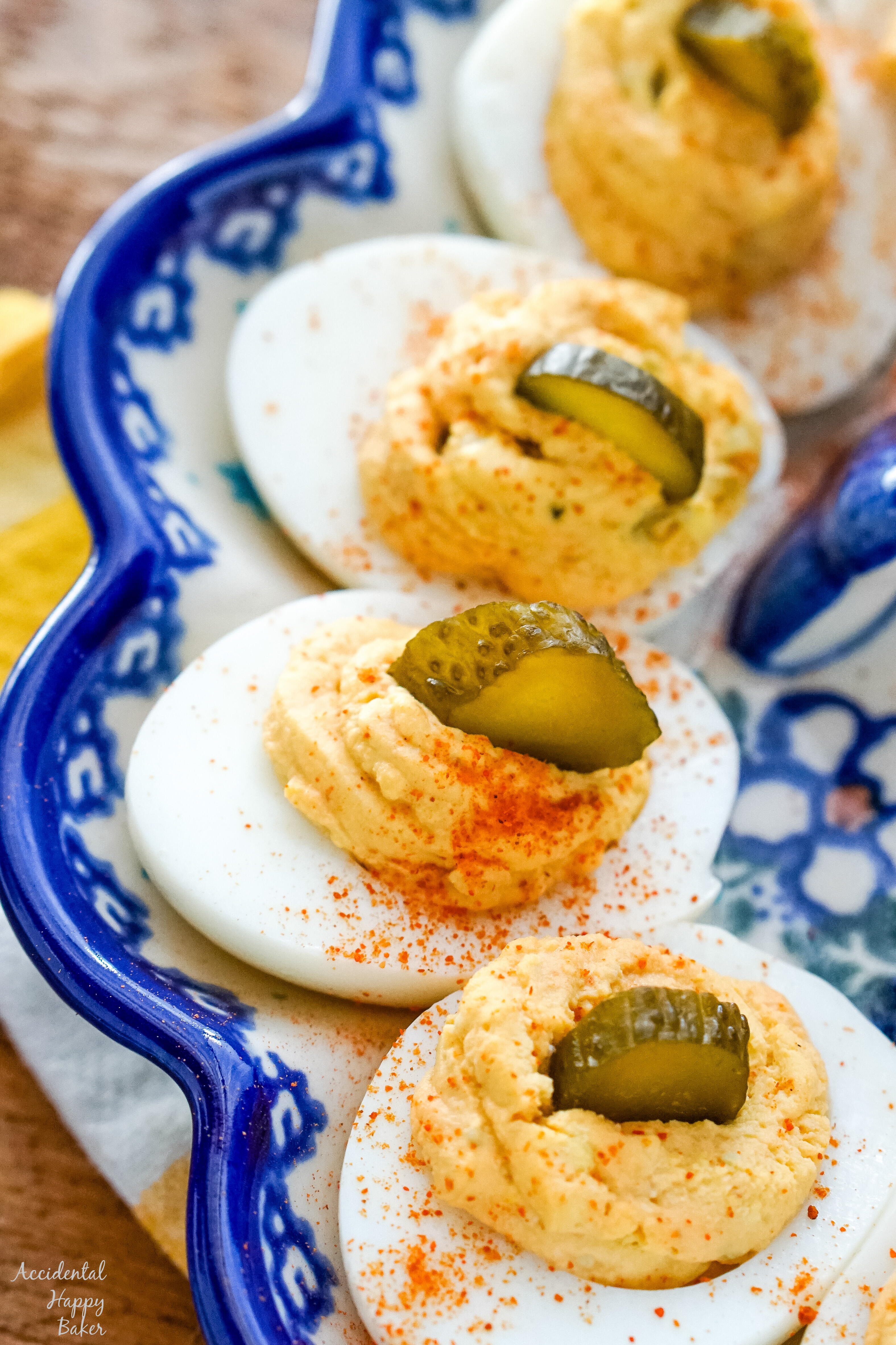 Spicy Deviled Eggs