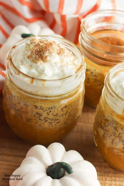 Pumpkin Pie In A Cup Pumpkin Pie In A Cup