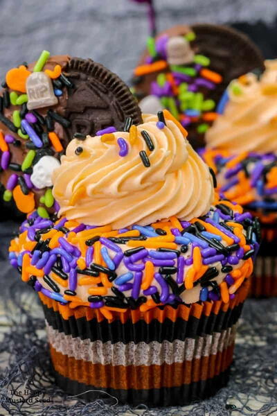 Halloween Oreo Cupcakes Halloween Oreo Cupcakes